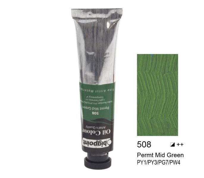 Bigpoint Yağlı Boya 45 ml. 508 - Perm. Mid Green