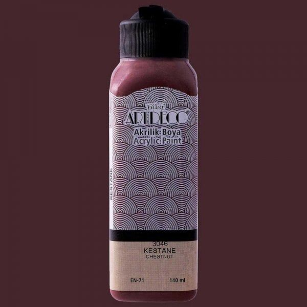 Artdeco Yeni Formül Akrilik Boya 140 ml 3046 Kestane