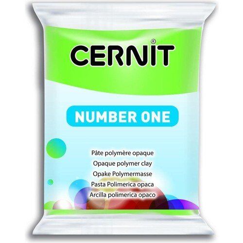 Cernit Number One Polimer Kil 56gr Spring Green 603