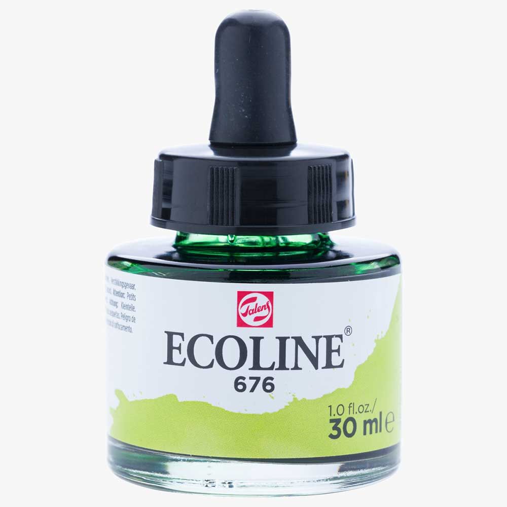 Talens Ecoline Sıvı Suluboya 30 ml. 676 Grass Green