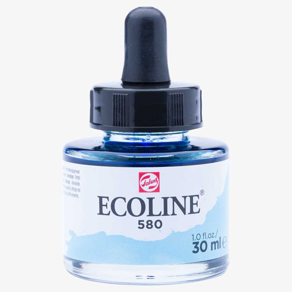 Talens Ecoline Sıvı Suluboya 30 ml. 580 Pastel Blue