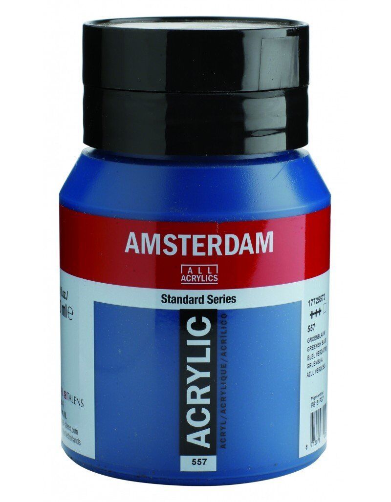 Talens Amsterdam Akrilik Boya 500ml 557 Greenish Blue