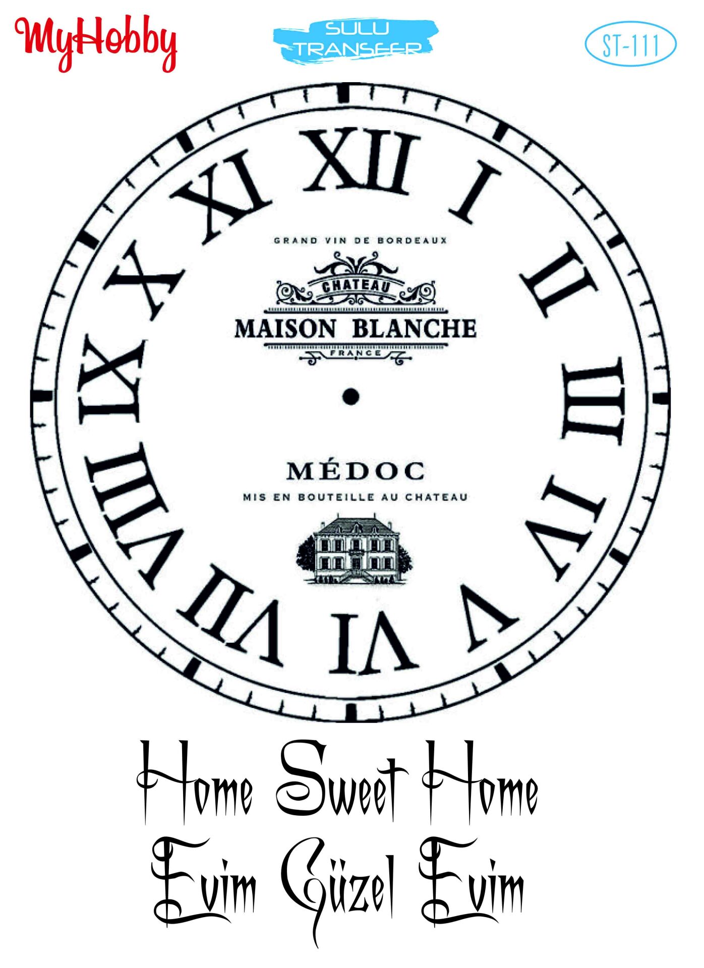My Hobby Sulu Transfer 25*35 cm STB-111