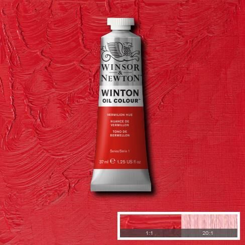 Winsor & Newton Winton 37 ml Yağlı Boya 42 Vermilion Hue