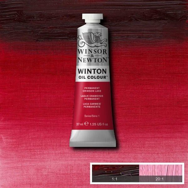 Winsor & Newton Winton 37 ml Yağlı Boya 17 Permanent Crimson Lake