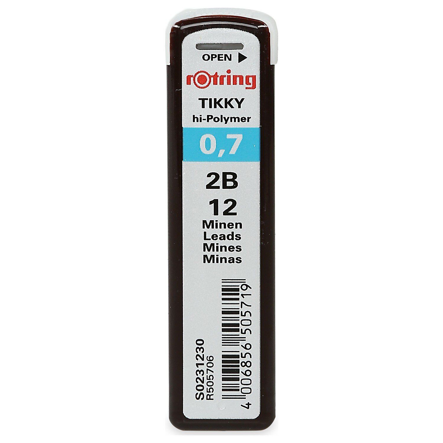Rotring Hi-Polymer Kurşun Kalem Ucu 0.7 mm 2B