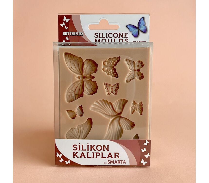 Smarta Silikon Kalıp Butterflies