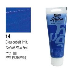 Pebeo Studio Akrilik Boya 100ml - 14 Cobalt Blue Hue