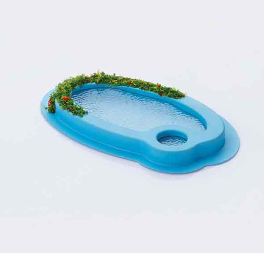 Eshel Maket Yuvarlak Bölmeli Havuz 1/200