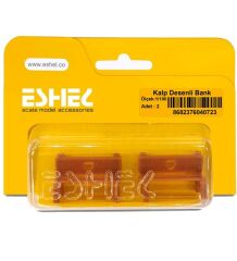 Eshel Kalp Desenli Bank 2'li Set 1/100