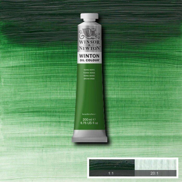 Winsor & Newton Winton 200 ml Yağlı Boya No:39 Terre Verte