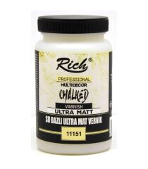 Rich ULTRA MAT Chalked Su Bazlı Vernik Kavanoz 250cc