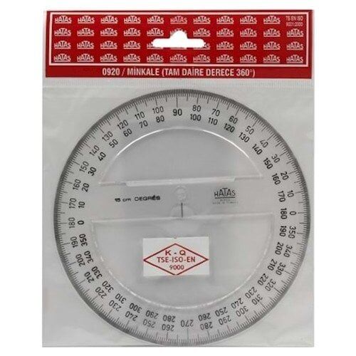 Hatas Plastik Minkale Tam Daire 15 cm 360 Grad