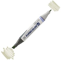 Zig Kurecolor Kc3000 Twin S Marker Kalem 841 Pale Dawn Gray