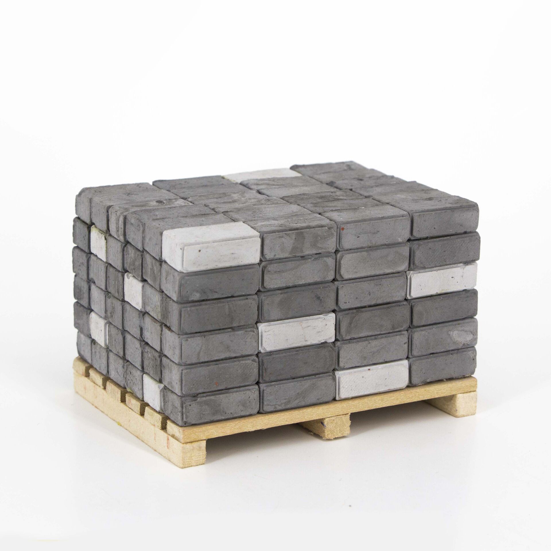 Eshel Çizgili Cephe Tuğlası Gri 1/12 200'lü (Harcı Dahil)