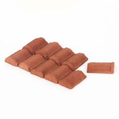 Eshel Villa Çatı Kiremiti Kırmızı 1/12 100'lü (Harcı Dahil)