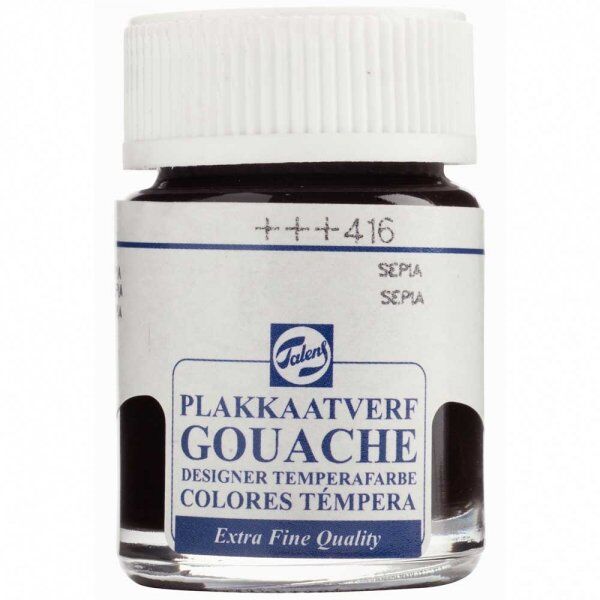 Talens Guaj Boya 16ml- 416 Sepia