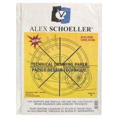 Alex Schoeller Damgalı Teknik Çizim Kağıdı 200 gr 50x70 25'li Paket