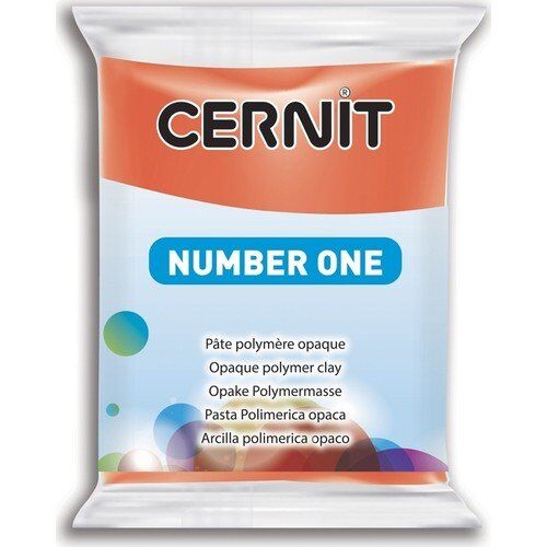 Cernit Number One Polimer Kil 56gr Poppy Red 428