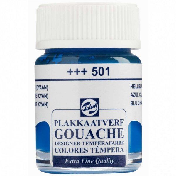 Talens Guaj Boya 16ml- 501 Light Blue