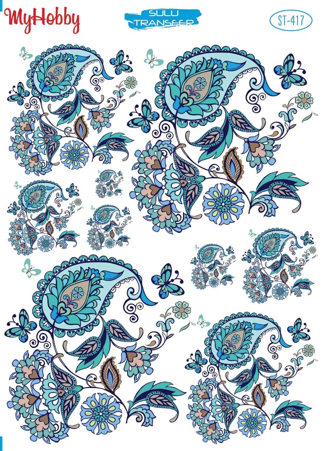 My Hobby Sulu Transfer 25*35 cm STB-417
