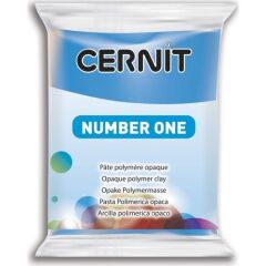 Cernit Number One Polimer Kil 56gr Blue 200
