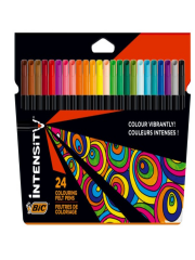 Bic İntensity Keçeli Boya Kalemi 24 Renk
