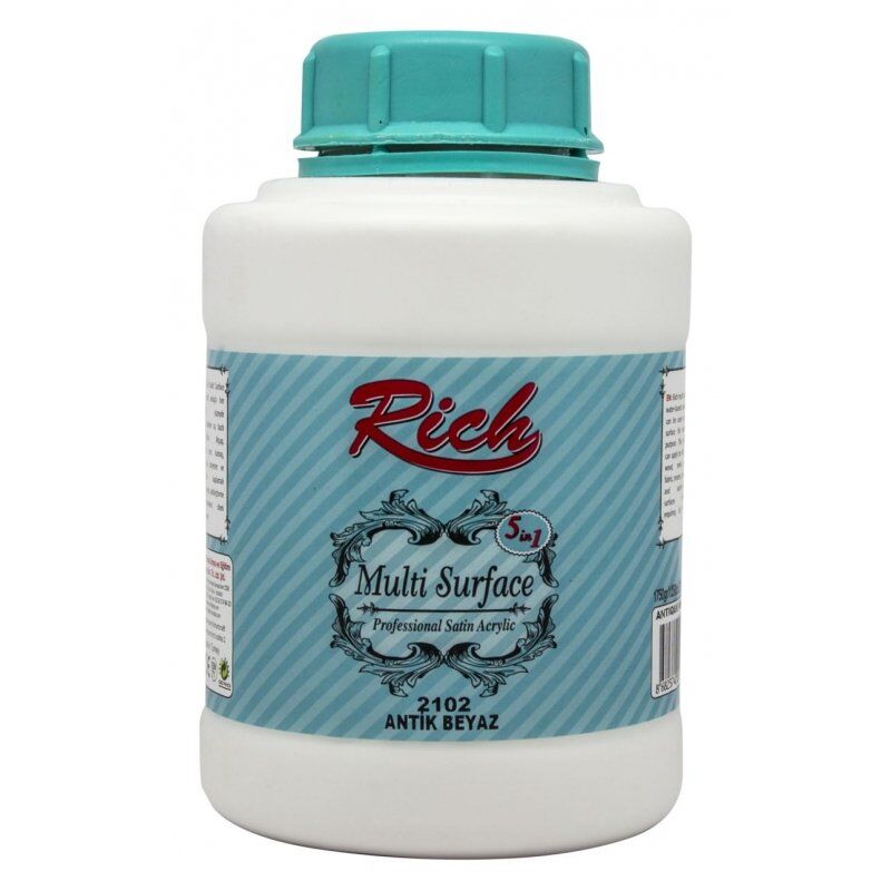 Rich Multi Surface Boya 2102 - ANTİK BEYAZ 1,75 kg ( 1250 cc )