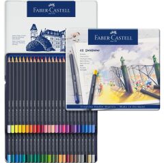 Faber Castell Creative Studio Goldfaber Colored Kuru Boya Kalemi 48 Renk