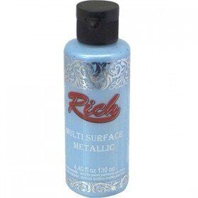 Rich Multi Surface (Multisurface) Metalik Boya 6538 - Bebek Mavi 130 cc