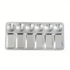 Art Design Metal Godeli Palet Dikdörtgen Büyük 11x23 cm