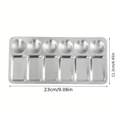 Art Design Metal Godeli Palet Dikdörtgen Büyük 11x23 cm