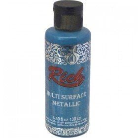 Rich Multi Surface (Multisurface) Metalik Boya 6532 - Turkuaz 130 cc
