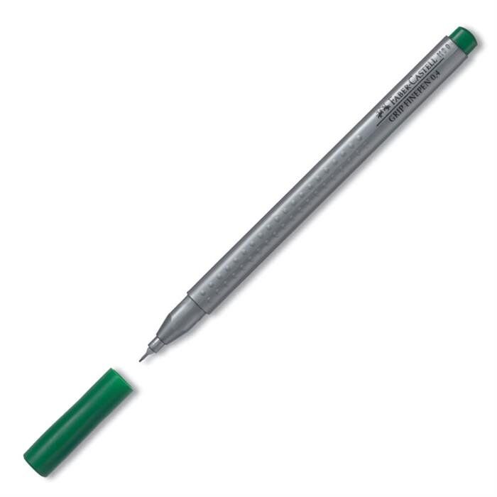 Faber Castell Grip Fineliner Kalem 0,4mm Yeşil