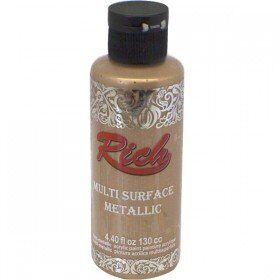Rich Multi Surface (Multisurface) Metalik Boya 6530 - Pudra Pembe 130 cc