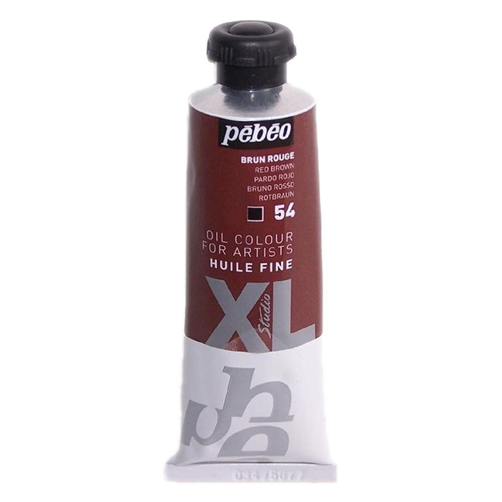 Pebeo Huile Fine XL 37ml. Yağlı Boya 54 Red Brown