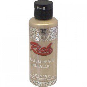 Rich Multi Surface (Multisurface) Metalik Boya 6518 - Şampanya 130 cc