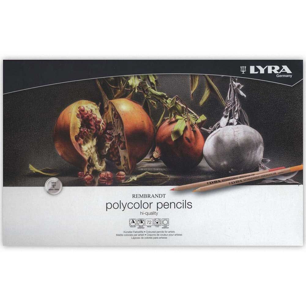 Lyra Rembrandt Polycolor Kuru Boya Kalemi Metal Kutu 36'lı