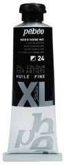 Pebeo Huile Fine XL 37ml. Yağlı Boya 24 Ivory Black Imit.