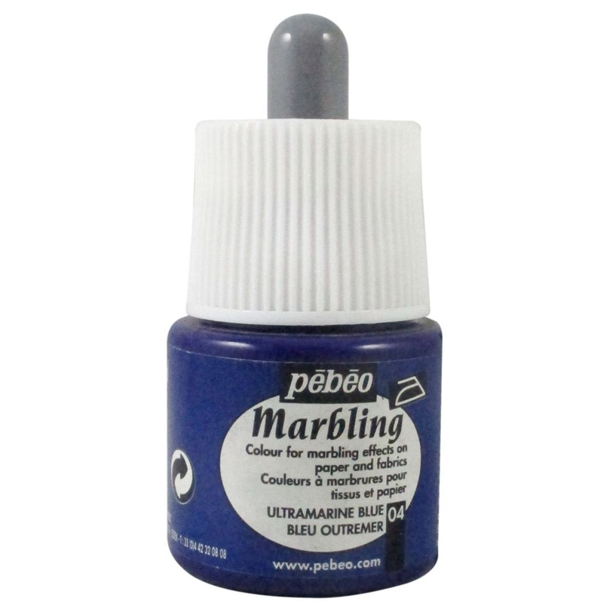Pebeo Marbling Ebru Boyası 04 Ultramarine Blue 45 ml