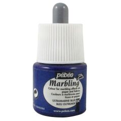 Pebeo Marbling Ebru Boyası 04 Ultramarine Blue 45 ml
