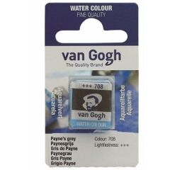 Van Gogh Tablet Suluboya Paynes Grey 708