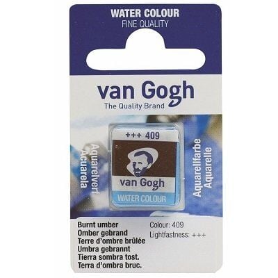 Van Gogh Tablet Suluboya Burnt Umber 409