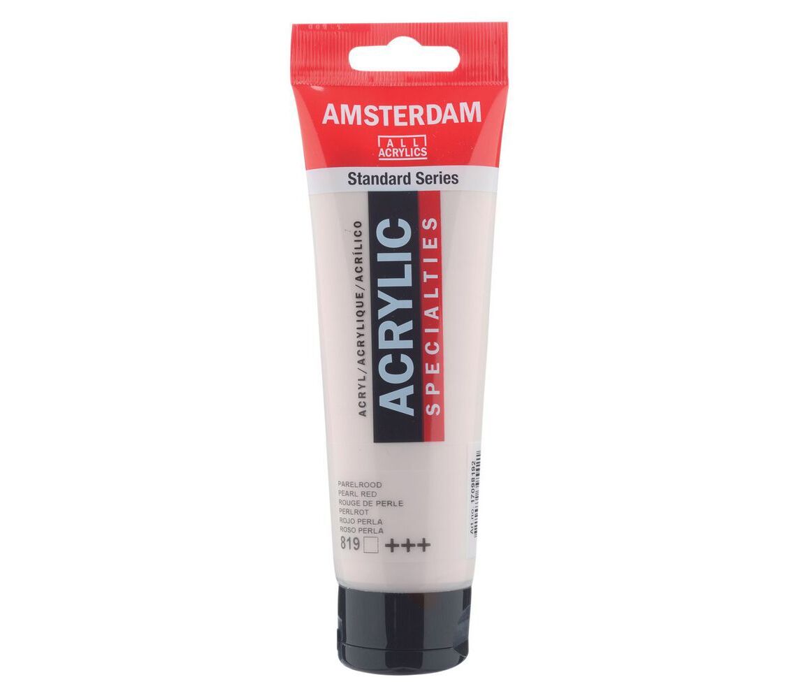 TALENS AMSTERDAM AKRİLİK BOYA 120 ML. 819 PEARL RED