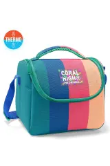 Coral High Kids Renkli Çizgili 3’lü Okul Çanta Seti SET0123679