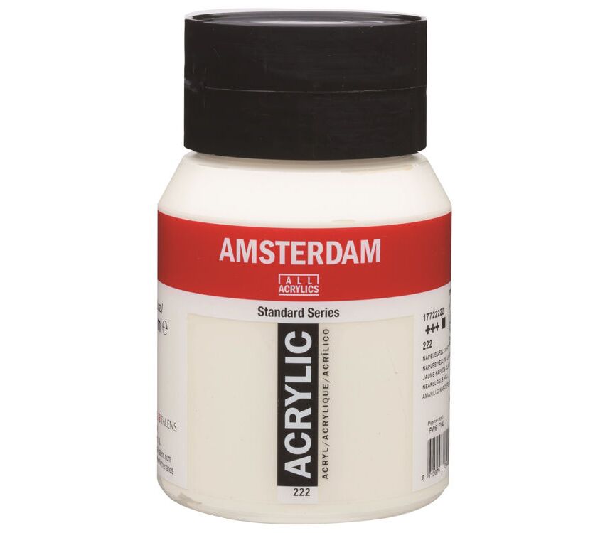 TALENS AMSTERDAM AKRİLİK BOYA 500 ML. 222 NAPLES YELLOW LİGHT
