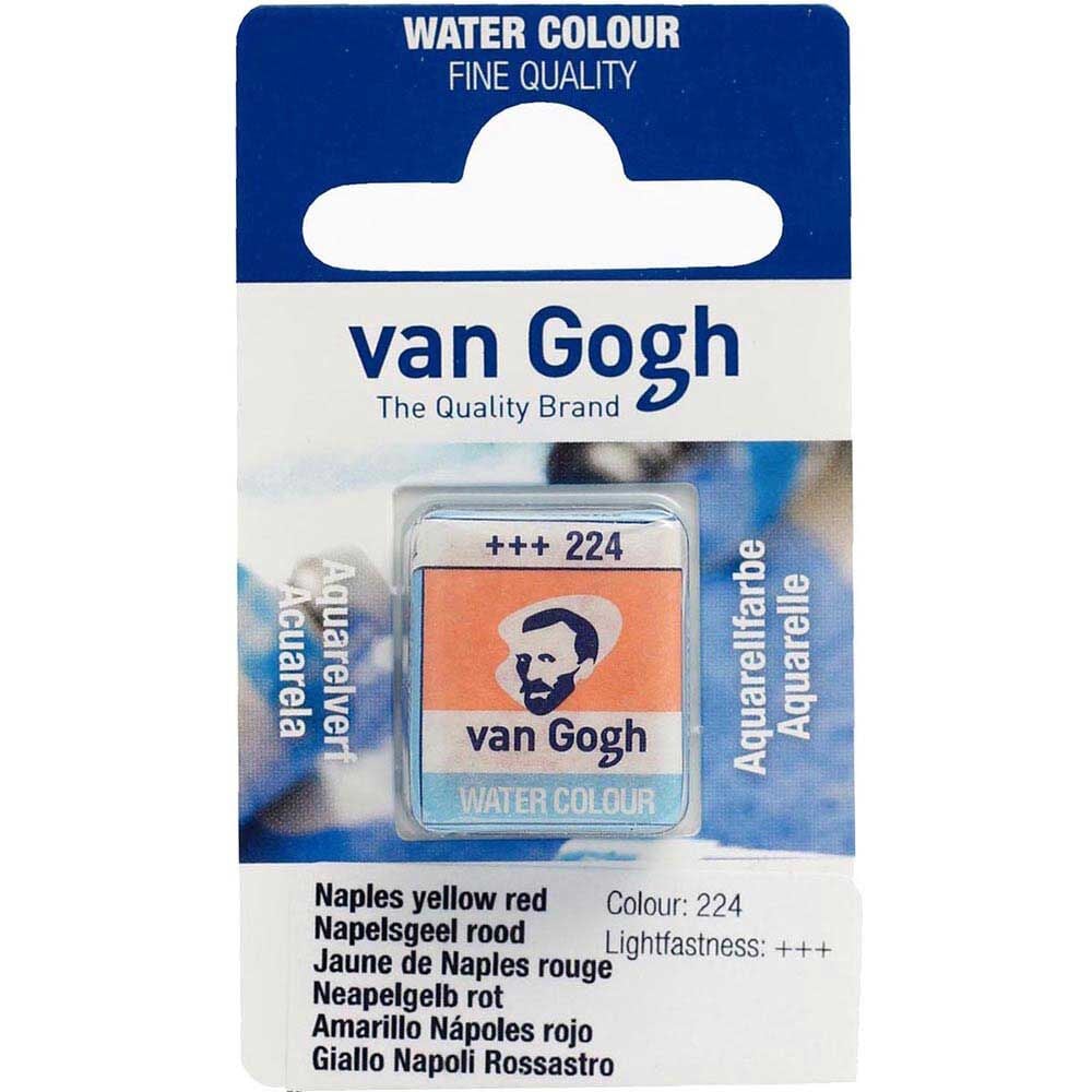 Van Gogh Tablet Suluboya Naples Yellow Red 224