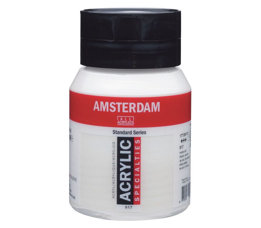 TALENS AMSTERDAM AKRİLİK BOYA 500 ML. 817 PEARL WHİTE