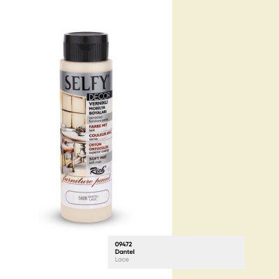 Rich Selfy Decor Vernikli Boya 500cc DANTEL 5806
