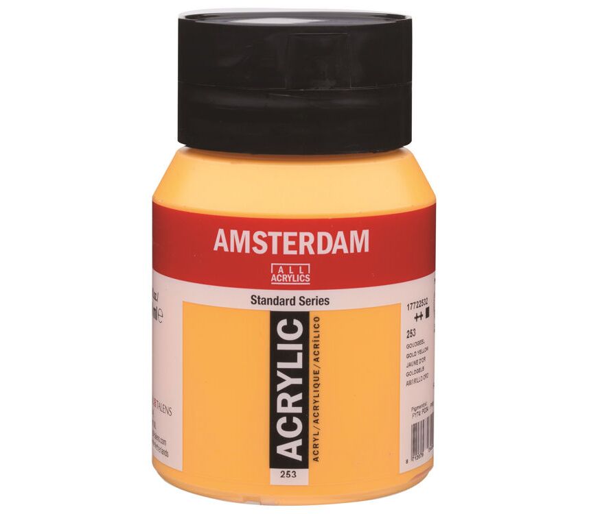 TALENS AMSTERDAM AKRİLİK BOYA 500 ML. 253 GOLD YELLOW